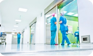 Doctors in hospital.